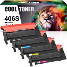 CLT-406S CLT-K406S Toner for Samsung CLP-365W CLX-3305FW Xpress C410W C460FW LOT picture