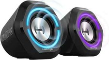 Edifier G1000 2.0 Bluetooth Gaming Speakers with RGB Lighting (2-Piece) Black VG picture