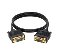 VGA/SVGA Cable 3FT Male to Male Monitor TV Video Wire 15 PIN Cord picture