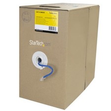 Startech Wirrj45Blrl 1000Ft Blue Cat5E Cable Bulk Stranded Wire Ethernet picture