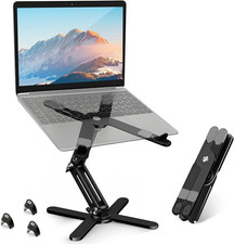 N86 360 Rotating Laptop Stand for Desk with Locking Knobs, Black picture