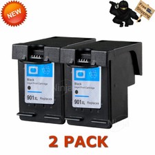 2PK 901 XL Black Ink Cartridge for HP Officejet J4500 J4540 J4580 J4660 J4680 picture