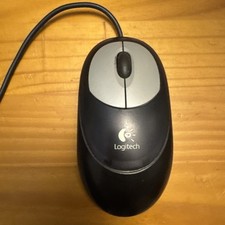 Vintage Logitech M-BJ67B Wired Mouse TESTED WORKING picture