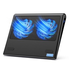 Tecknet Adjustable Laptop Cooling Pad With Dual Fans For Gaming And Study picture