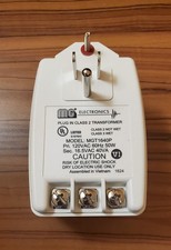 MG Electronics Plug In 16.5VAC Class 2 Transformer MGT1640P 40 VA  - NEW picture