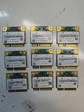 QTY of 9,  ASUS AW-NB126H ATHEROS AR5B225 PCIE WIFI W/BLUETOOTH CARD. picture