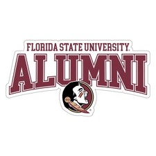 Florida State Seminoles Laser Cut Alumni Vinyl Sticker/Magnet picture