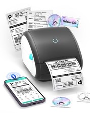 Vretti Thermal Shipping Label Printer 4x6 Wireless Bluetooth Label Printer picture