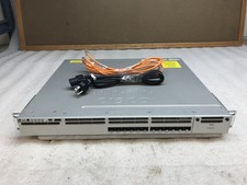 Cisco Catalyst WS-C3850-12S-S 12-Port Switch - Tested Reset w/ Rack Ears picture