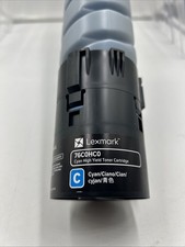 Lexmark OEM 76C0HC0 CYAN High Yield Toner Cartridge NEW  picture