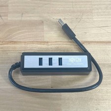 Lot of 4 Tripp Lite U360-004-MINI 4-Port USB 3.0 SuperSpeed Hub Portable NEW picture
