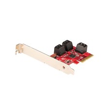 StarTech.com SATA PCIe Card - 6 Port PCIe SATA Expansion Card - 6Gbps - Low/F... picture