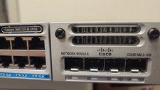 Cisco WS-C3850-12X48U-L 48 Ports UPoE  12x 1/2.5/5/10 GB 2x1100W C3850-NM-2-10G picture