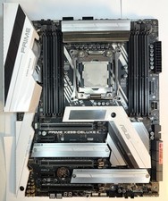 ASUS Prime X299-Deluxe II Motherboard Intel i9-9820X CPU Combo Tested Working picture