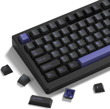 Womier Double Shot PBT Keycaps Set 138 Keys Custom for Mechanical Keyboard | Che picture