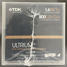 TDK LTO Ultrium 4 800GB/1.6TB (Compressed) Data Tape Cartridges picture