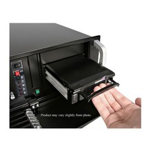 New Black Aluminum 5.25in Rugged SATA Hard Drive Mobile Rack Drawer DRW150SATBK picture