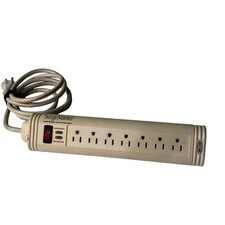 Belkin SurgeMaster 6 Outlet Surge Protector Phone Line Protection F5C572-TEL picture