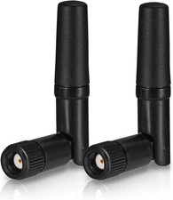 2 Pack Dual Band WiFi Antenna 2.4GHz 5GHz RP-SMA for PC Router PCIe Card picture