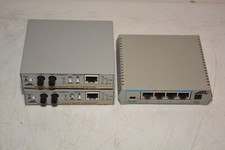 Lot 2x Allied Telesyn AT-MC101XL Fast Ethernet Media Converter & 1x AT-MR415T picture