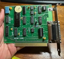 IBM PC XT 5160 8-Bit ISA Async Card - Vintage 1501485 XM - Working Unit picture