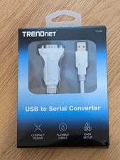 TRENDnet TU-S9 USB to Serial Converter RS-232 DB9 25
