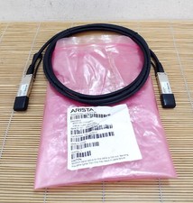 New Arista CAB-Q-Q-3M 40GbE QSFP+ to QSFP+ twinax copper cable 3M New Open picture