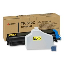 Original Kyocera TK-512C Cyan Toner. New Sealed Toner, We Ship Fast picture