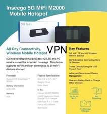 inseego m2000 5G Mobile Hotspot unlocked AT&T n T-Mobile  picture