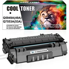 1PK Q5949A 49A Toner Cartridge Comapatible for HP LaserJet 1320 1160 M2727 P2014 picture