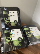 GENUINE HP02XL HP 02 XL Ink Cartridges Lot Of 10 Mix Colors SEALED Black Magenta picture