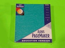 Aldus Pagemaker - Education Version 5.0 For Windows - 1993 New / Factory Sealed picture