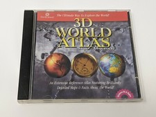 3D World Atlas and Almanac (Swift Jewel, Windows 95, PC-CD, 1999, CDR 726 D1) picture