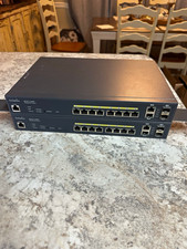 EnGenius ECS1112FP Managed PoE+ Gigabit Switch 10-Port 2 SFP Lot of 2 picture