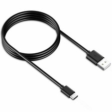 NTQinParts Replacement USB C Data Sync Power Charging Cable Cord for Black  picture