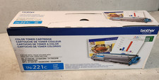 Brother TN-221C Cyan Toner Cartridge Genuine New OEM Sealed Box  picture