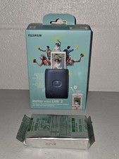 Brand New Fujifilm Instax Mini Link 2 Wireless Photo Printer - Blue (16767246) picture