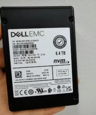 DELL EMC PM1735 6.4TB SSD U.2 NVME PCIe Gen4 MZWLR6T4HBLA-00AD3 MZ-WLR6T40 picture