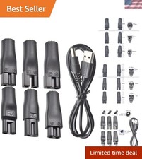 Versatile 7 PCS 5V USB Charger for Trimmers & Beauty Devices - Compact & Durable picture