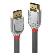 Lindy DisplayPort Chrome Line Cable Digital/Display/Video Cable 3m 36303 picture