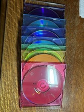 TDK Color CD-R 48X 80min 700MB 7 Pack New  Color CDs & Cases picture