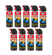 Homebright Electronics Duster 10 oz 9-Pack Compressed Gas Dust Remover picture