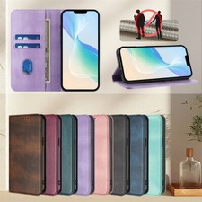 Leather Magnetic Wallet Cover Case For Xiaomi POCO X6 X5 X3 F6 M6 Redmi A7 15C picture