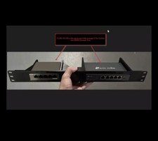 3D Printed Omada OC200 & ER605 Rack Mount picture