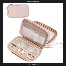Electronics Travel Organizer Bag with Dual-Layer Design and Large Capacity picture