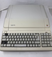 Vintage Apple IIe Platinum A2S2128 128K Computer - Powers On - Missing Keys picture