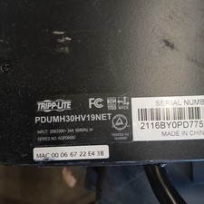 TRIPP-LITE, PDUMH30HV19NET 208/230V 24A 50/60Hz Monitored Switched PDU picture