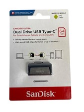 SanDisk Ultra 64GB USB 3.1 Dual Drive USB Type-C Flash Drive SDDDC2-064G-A46 NEW picture