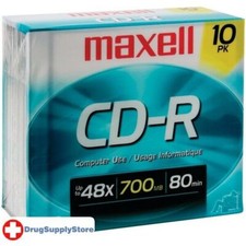 PE 700MB 80-Minute CD-Rs (10 pk) picture