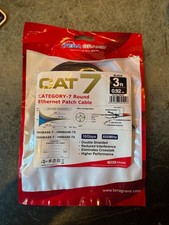 Tera Grand CAT 7 Category - 7 Round Ethernet Patch Cable 3 feet 0.92m -- NEW picture